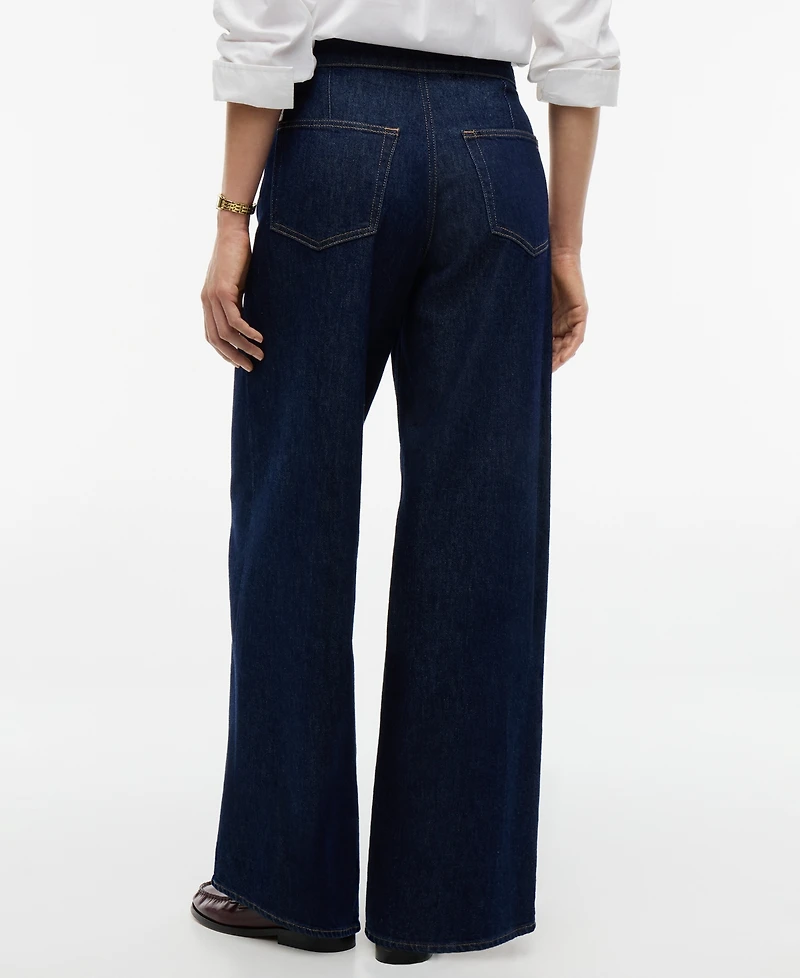 Tommy Hilfiger Women's Indie High-Rise Wide-Leg Jeans