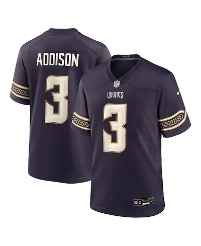 Nike Men's Jordan Addison Purple Minnesota Vikings 2026 Rivalries Collection Game Jersey