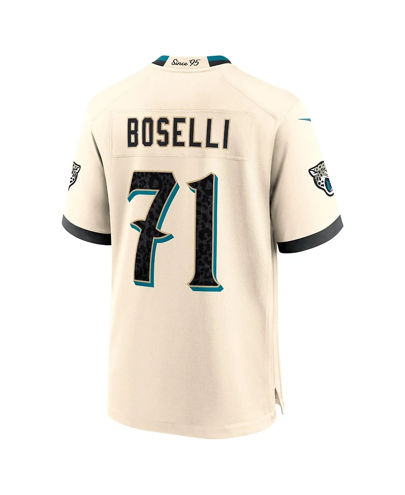Nike Men's Tony Boselli Natural Jacksonville Jaguars 2026 Rivalries Collection Game Jersey