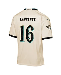 Nike Big Boys and Girls Trevor Lawrence Natural Jacksonville Jaguars 2026 Rivalries Collection Game Jersey