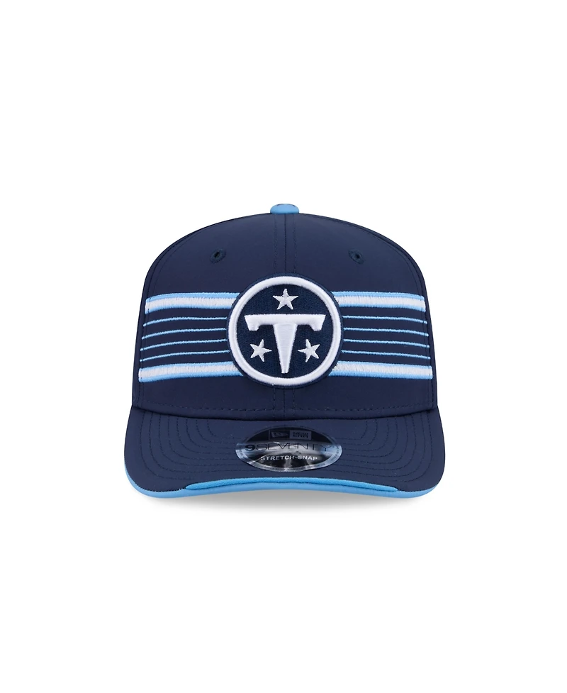 New Era Men's Blue Tennessee Titans 2026 Rivalries Collection Sideline 9SEVENTY Adjustable Hat