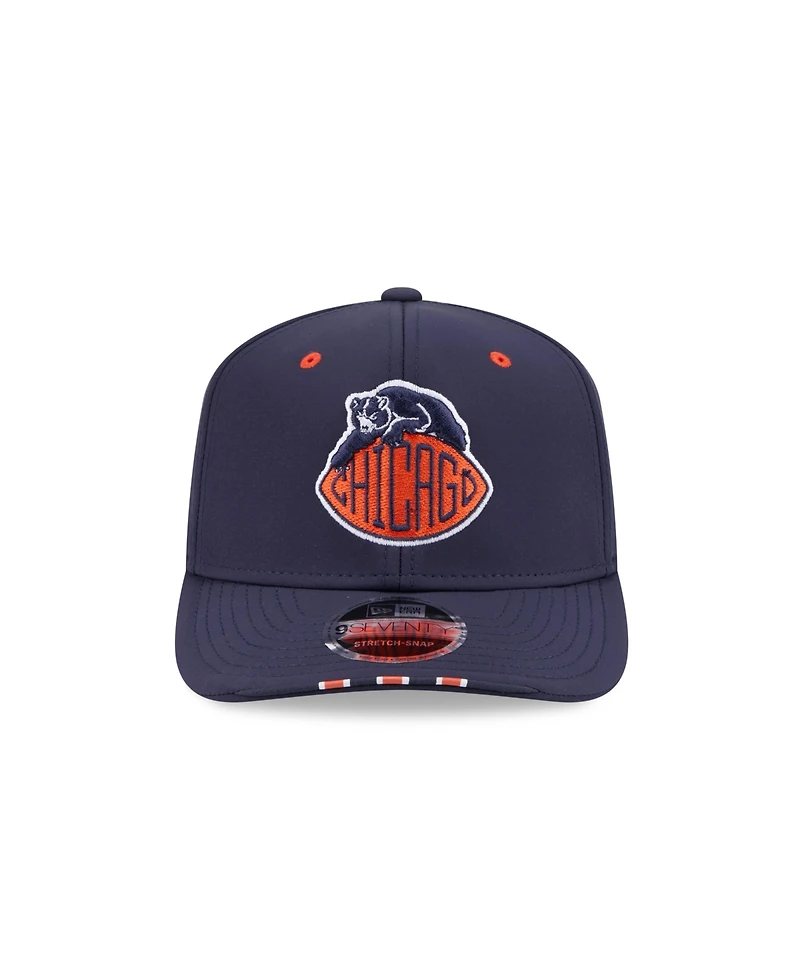 New Era Men's Navy Chicago Bears 2026 Rivalries Collection Sideline 9SEVENTY Adjustable Hat