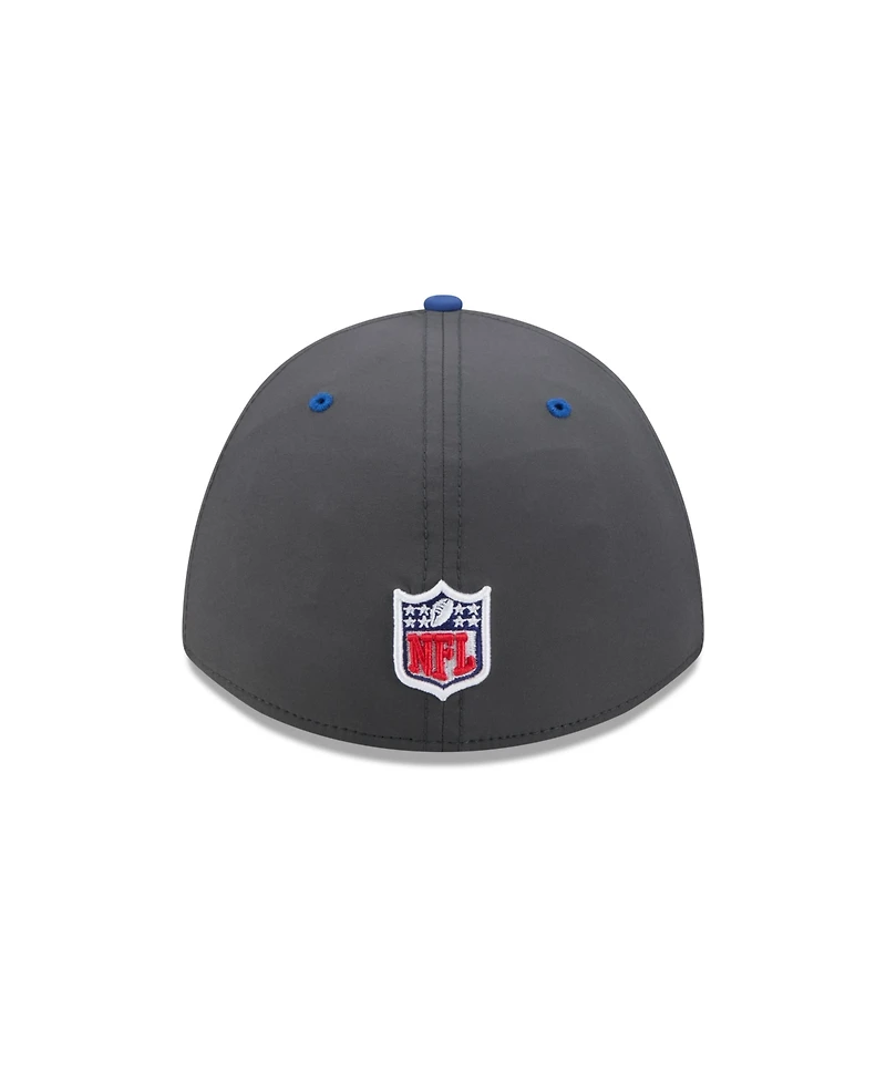 New Era Men's Charcoal Indianapolis Colts 2026 Rivalries Collection 39THIRTY Flex Hat