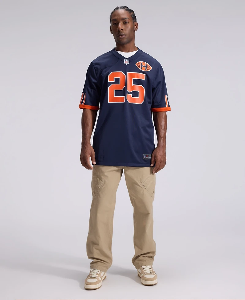 Nike Men's Kyle Monangai Navy Chicago Bears 2026 Rivalries Collection Game Jersey