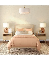 Plank+Beam Elio Rattan Full Bed
