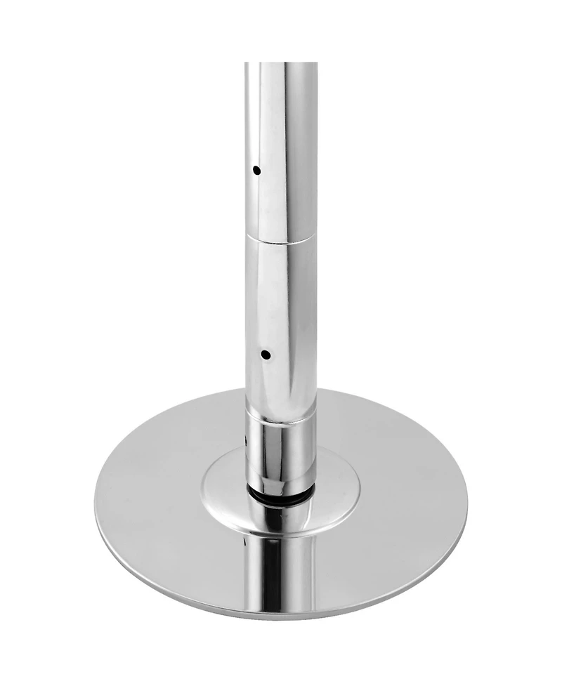 Hongge Professional Spinning and Static Dance Pole 45 mm Stainless Steel Adjustable 88 to 108 in for Home and Studio