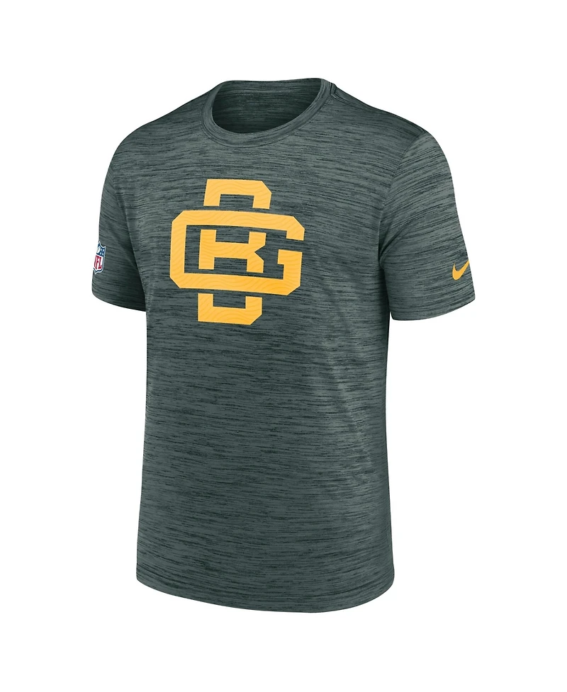 Nike Men's Green Bay Packers 2026 Rivalries Collection Sideline Velosity T-Shirt