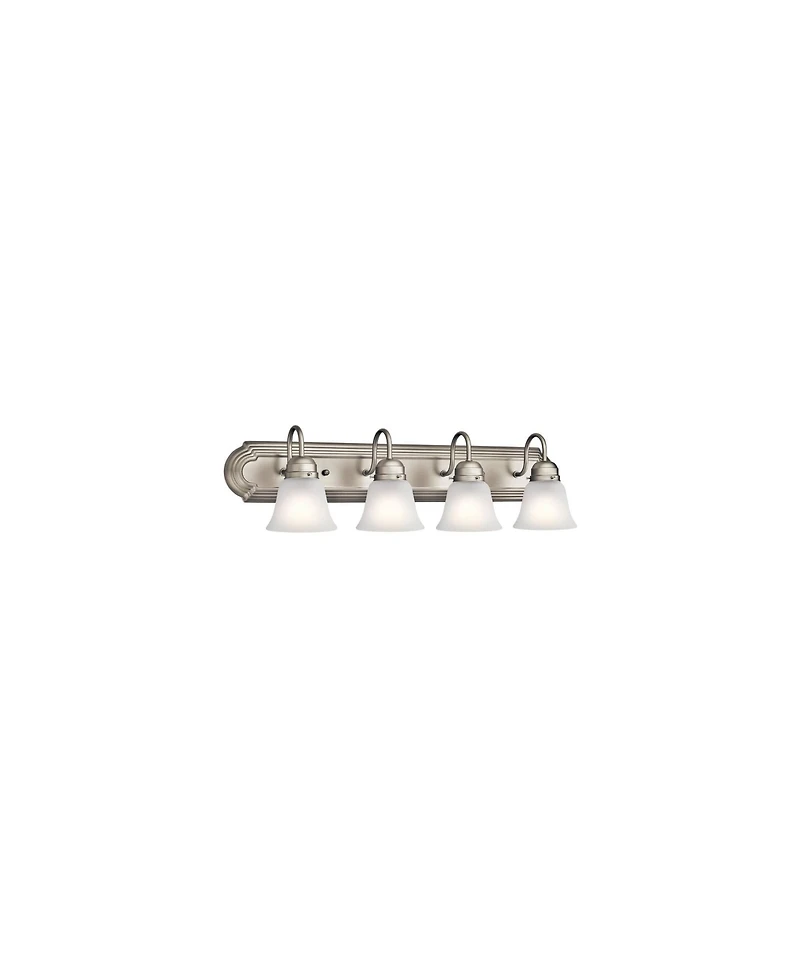 Kichler Gibbons 30" Wide Brushed Nickel 4-Light Bath Light