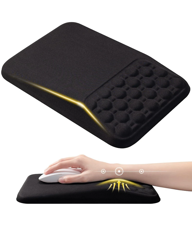 Lofree Ergonomic Memory Foam Non Slip Wrist Rest Mouse Pad for Computer Mice