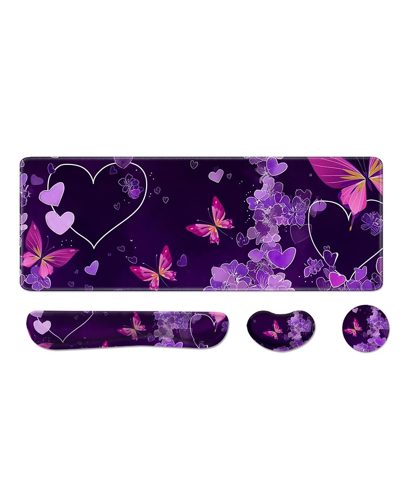 Lofree Anime Dragon Wrist-Rest Non-Slip Desk Pad Compatible with Standard Keyboards and Mice