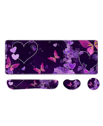 Lofree Anime Dragon Wrist-Rest Non-Slip Desk Pad Compatible with Standard Keyboards and Mice