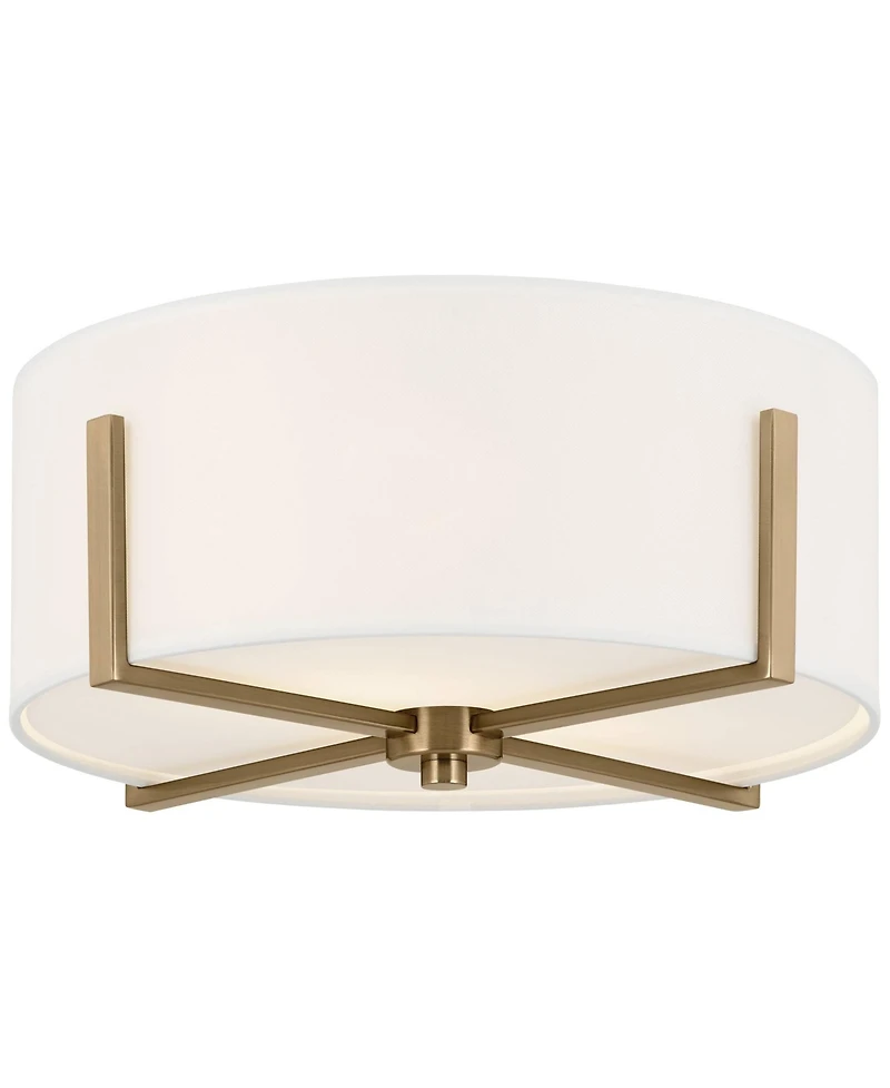 Kichler Malen 15 1/2" Wide Champagne Bronze Ceiling Light