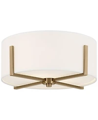 Kichler Malen 15 1/2" Wide Champagne Bronze Ceiling Light