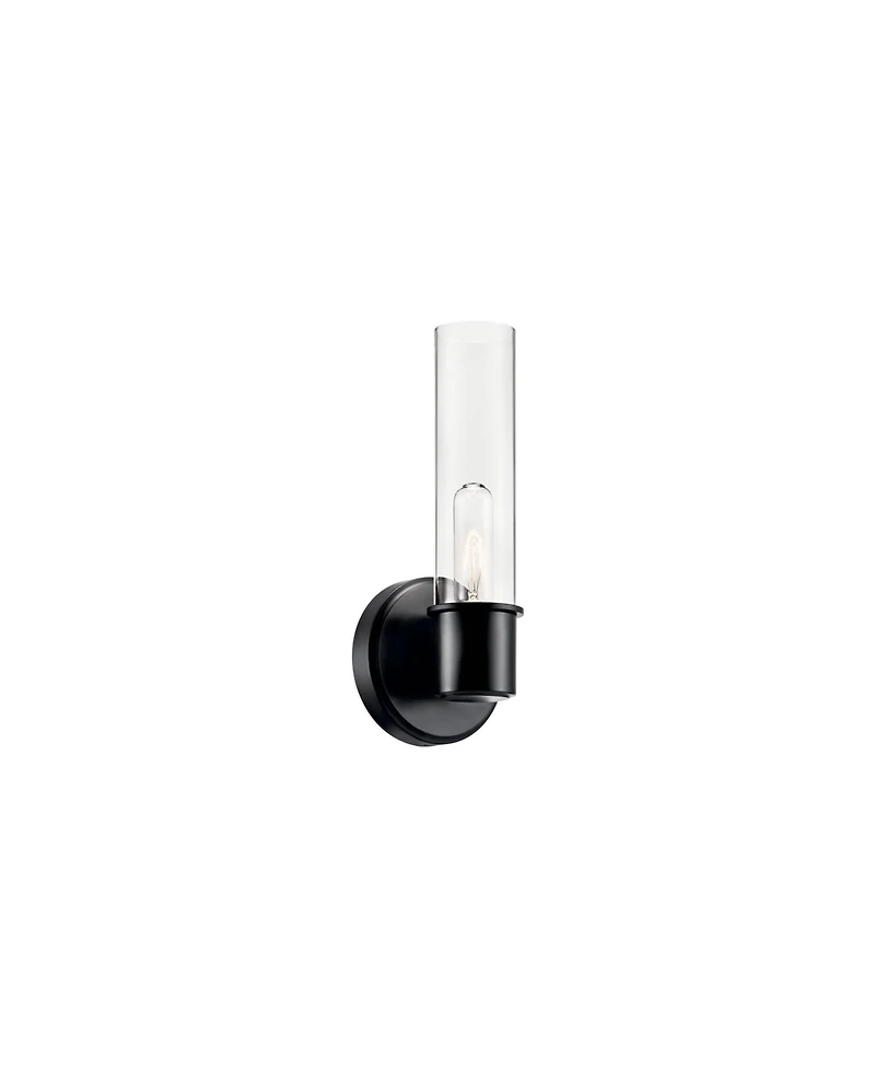 Kichler Aviv 13" High and Clear Glass Wall Sconce