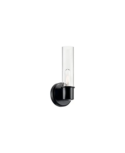 Kichler Aviv 13" High and Clear Glass Wall Sconce