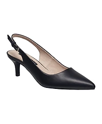 French Connection Women's Quinn Slingback Kitten Heel
