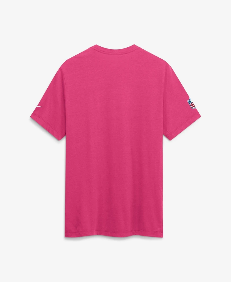 Nike Men's Pink Minnesota Vikings 2026 Nfl Cruical Catch Sideline Dri-Fit T-Shirt