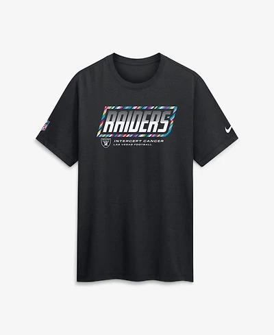 Nike Men's Black Las Vegas Raiders 2026 Nfl Cruical Catch Sideline Dri-Fit T-Shirt