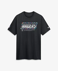 Nike Men's Black Las Vegas Raiders 2026 Nfl Cruical Catch Sideline Dri-Fit T-Shirt