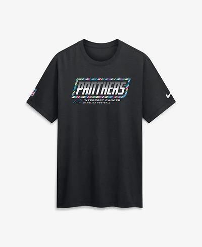 Nike Men's Black Carolina Panthers 2026 Nfl Cruical Catch Sideline Dri-Fit T-Shirt