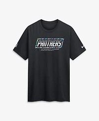 Nike Men's Black Carolina Panthers 2026 Nfl Cruical Catch Sideline Dri-Fit T-Shirt