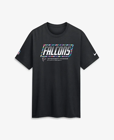 Nike Men's Black Atlanta Falcons 2026 Nfl Cruical Catch Sideline Dri-Fit T-Shirt