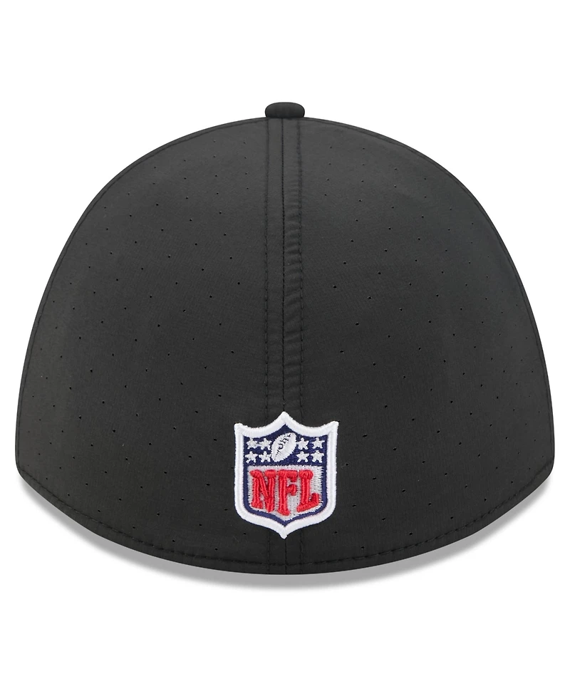 New Era Men's Black Jacksonville Jaguars 2026 Nfl Cruical Catch 39THIRTY M-Crown Stretch Hat