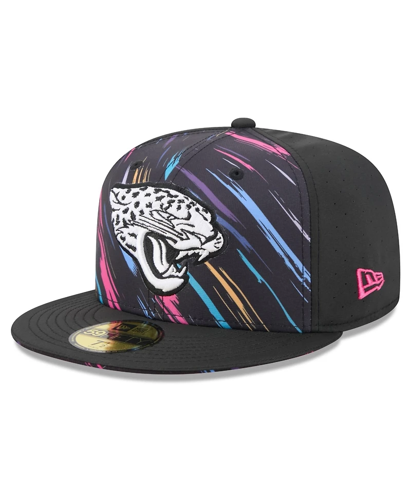 New Era Men's Black Jacksonville Jaguars 2026 Nfl Cruical Catch 59FIFTY Fitted Hat