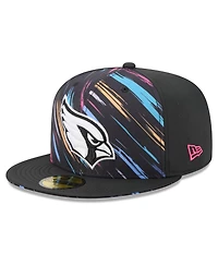 New Era Men's Black Arizona Cardinals 2026 Nfl Cruical Catch 59FIFTY Fitted Hat