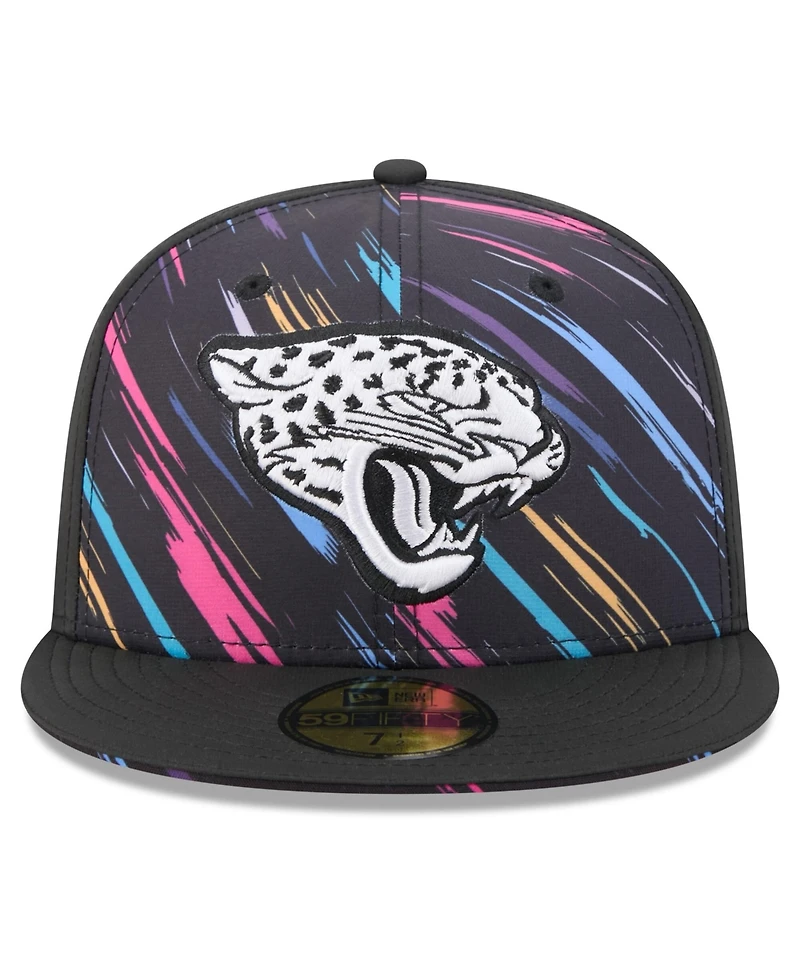 New Era Men's Black Jacksonville Jaguars 2026 Nfl Cruical Catch 59FIFTY Fitted Hat