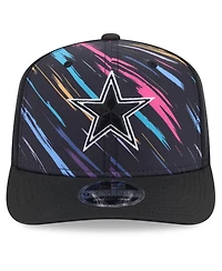 New Era Men's Black Dallas Cowboys 2026 Nfl Cruical Catch 9SEVENTY Adjustable Trucker Hat