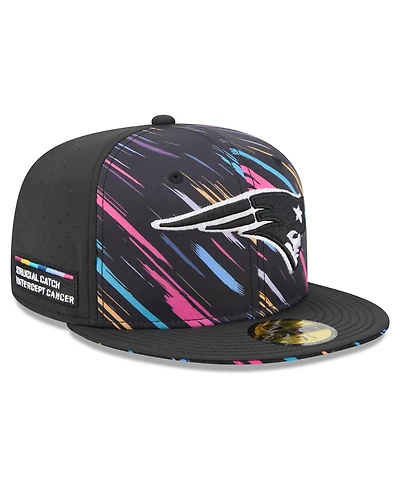 New Era Men's Black England Patriots 2026 Nfl Cruical Catch 59FIFTY Fitted Hat