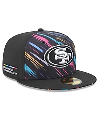 New Era Men's Black San Francisco 49ers 2026 Nfl Cruical Catch 59FIFTY Fitted Hat