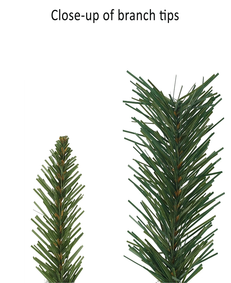 Puleo International 9' Round Valley Pine Garland