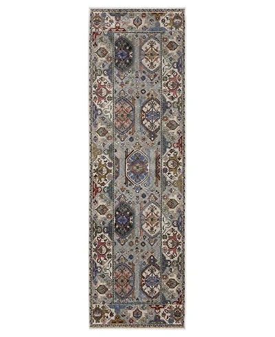 Oriental Weavers Hastings HA04E 2'3x7'6 Runner Area Rug