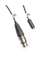 Movo TCB2 Xlr Microphone to Trrs Smartphone Adapter with Headphone Jack - Compatible with iPhone and Android