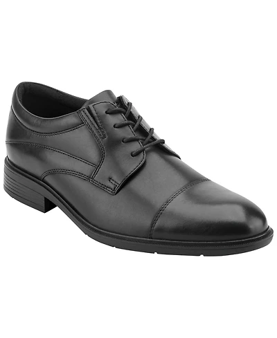 Rockport Men's Orson Waterproof Slip-Resistant Cap Toe Leather Oxfords
