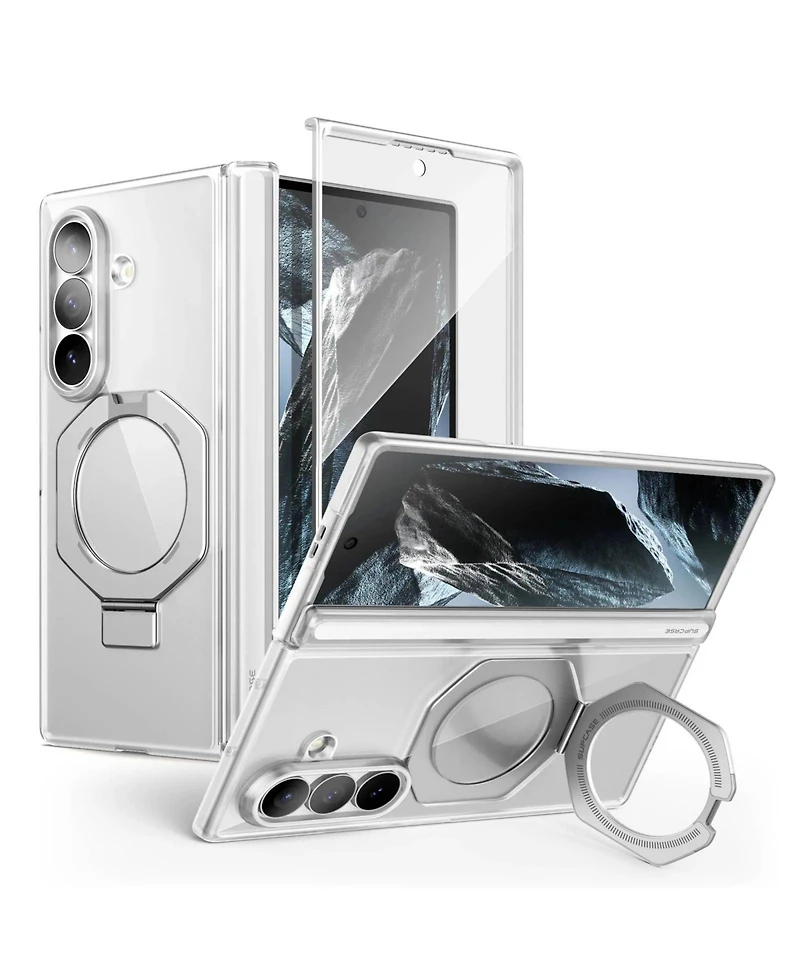 Supcase Ub Stand MagSafe Case with Built-In Stand and Tempered Glass Screen Protector for Samsung Galaxy Z Fold 8 Ultra