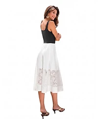 Cupshe Women's Square Neck Pull-On Unlined Long Dress