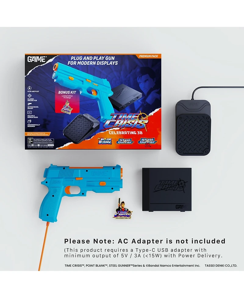 Gaime Time Crisis Premium Pack Game Console With Single Lightgun