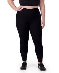 Torrid Plus Tru Performance Rib V-Band High-Rise Ribbed Active Leggings