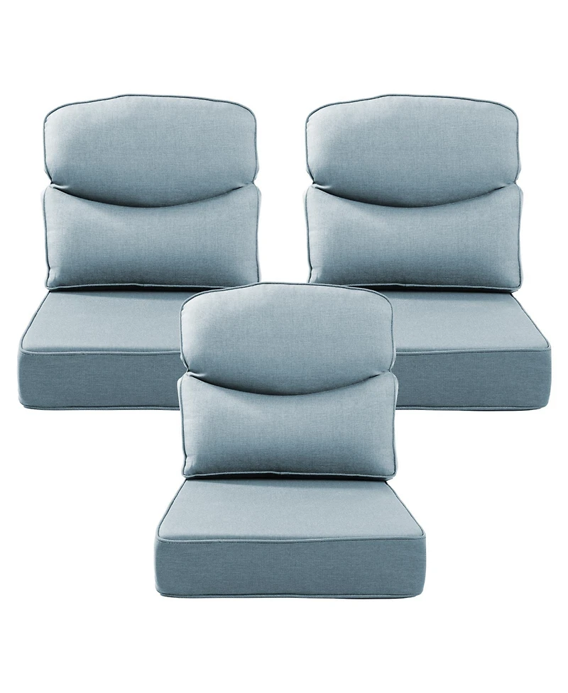 Bellefurn Luxury Smile 24x24x6 Outdoor Cushions