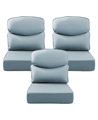 Bellefurn Luxury Smile 24x24x6 Outdoor Cushions