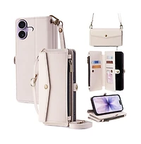 Artudatech iPhone 12-17 Card Holder Crossbody Wallet Case [Compatible with iPhone 12-17]
