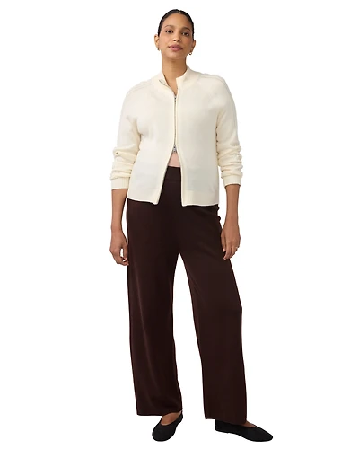 Ingrid + Isabel Maternity Wide Leg Knit Sweater Pant