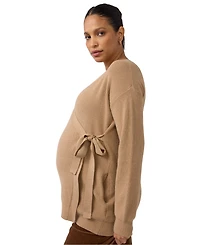 Ingrid + Isabel Women's Ribbed Knit Crossover Nursing Cardigan
