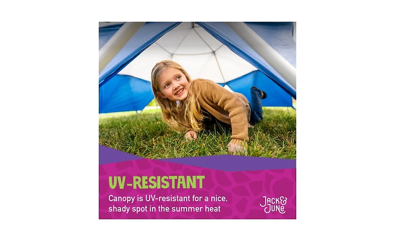 Jack & June Jungle Gym Zippered Sunroof Canopy, Ages 3+