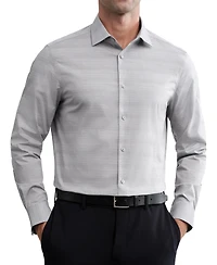 Calvin Klein Men's Wrinkle-Free Slim-Fit Cotton-Blend Dress Shirt