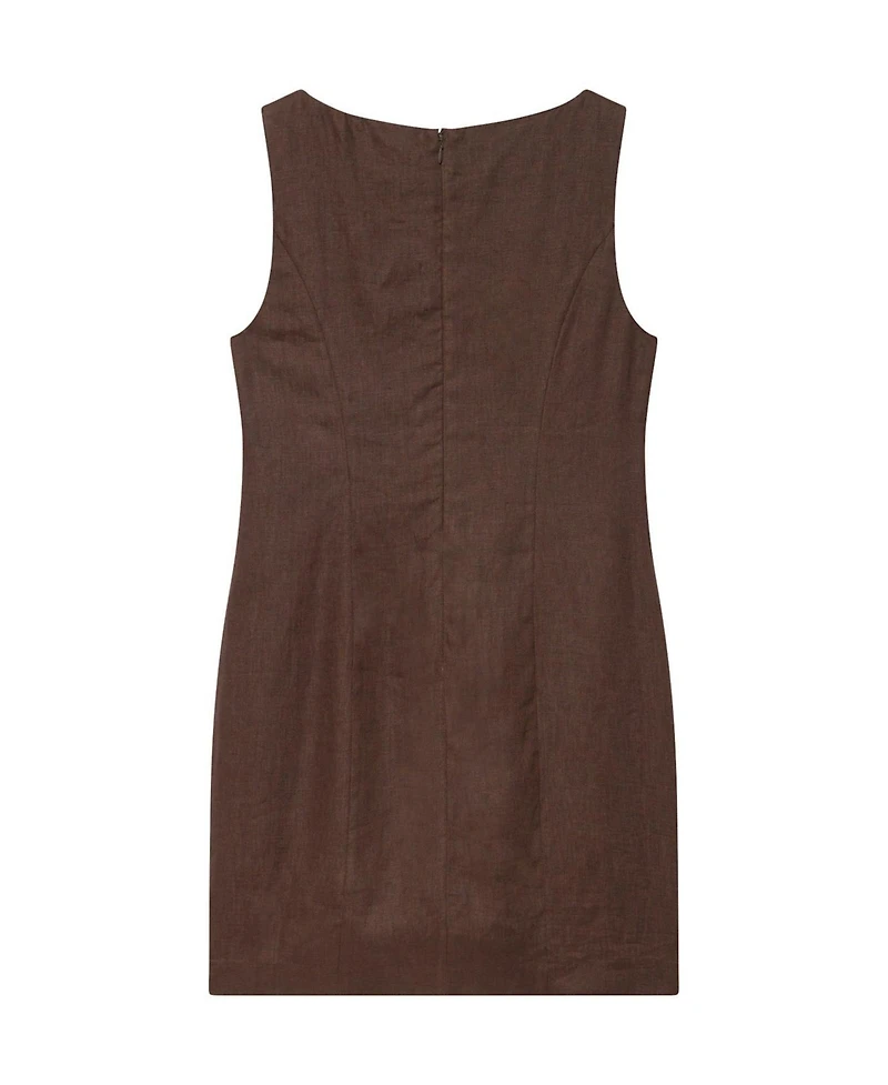 Mint Velvet Women's Beaded Cutout Mini Dress