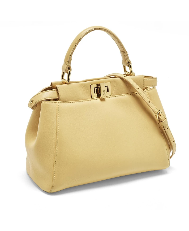 Pre-Owned Fendi Women's Peekaboo Mini Leather Satchel